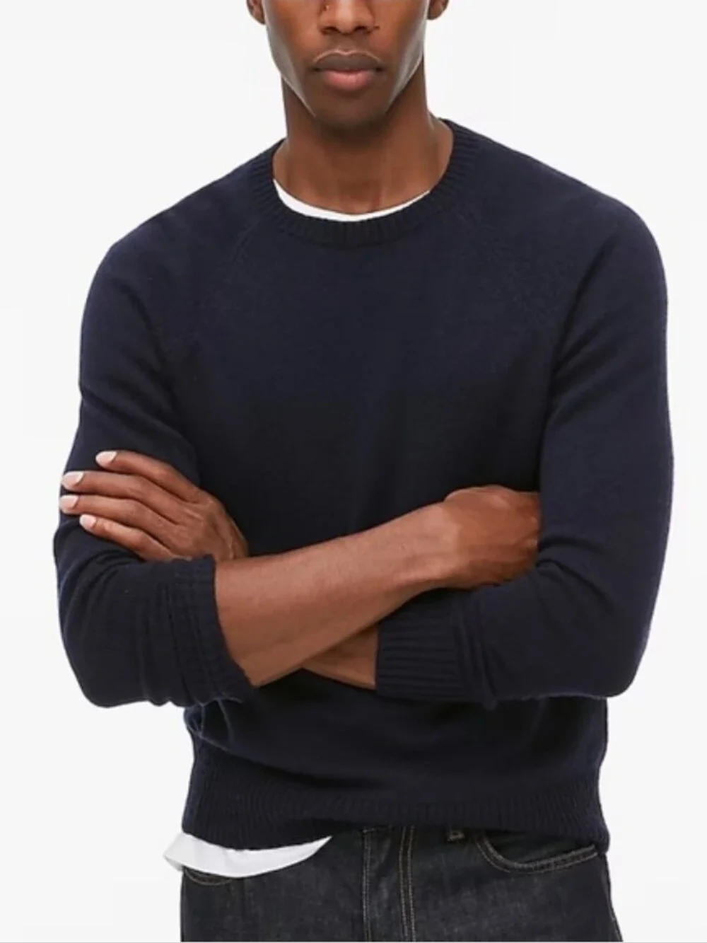 J. Crew Factory Crewneck Sweater In Supersoft Lambswool Blend